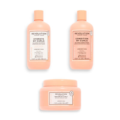 Revolution Haircare My Curls Wash & Treatment Set for Light Curls